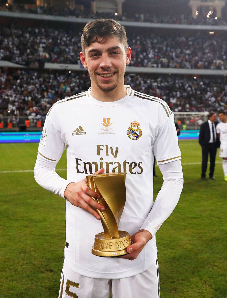 FEDE VALVERDE-MVP SUPERCOPA-ESPAÑA