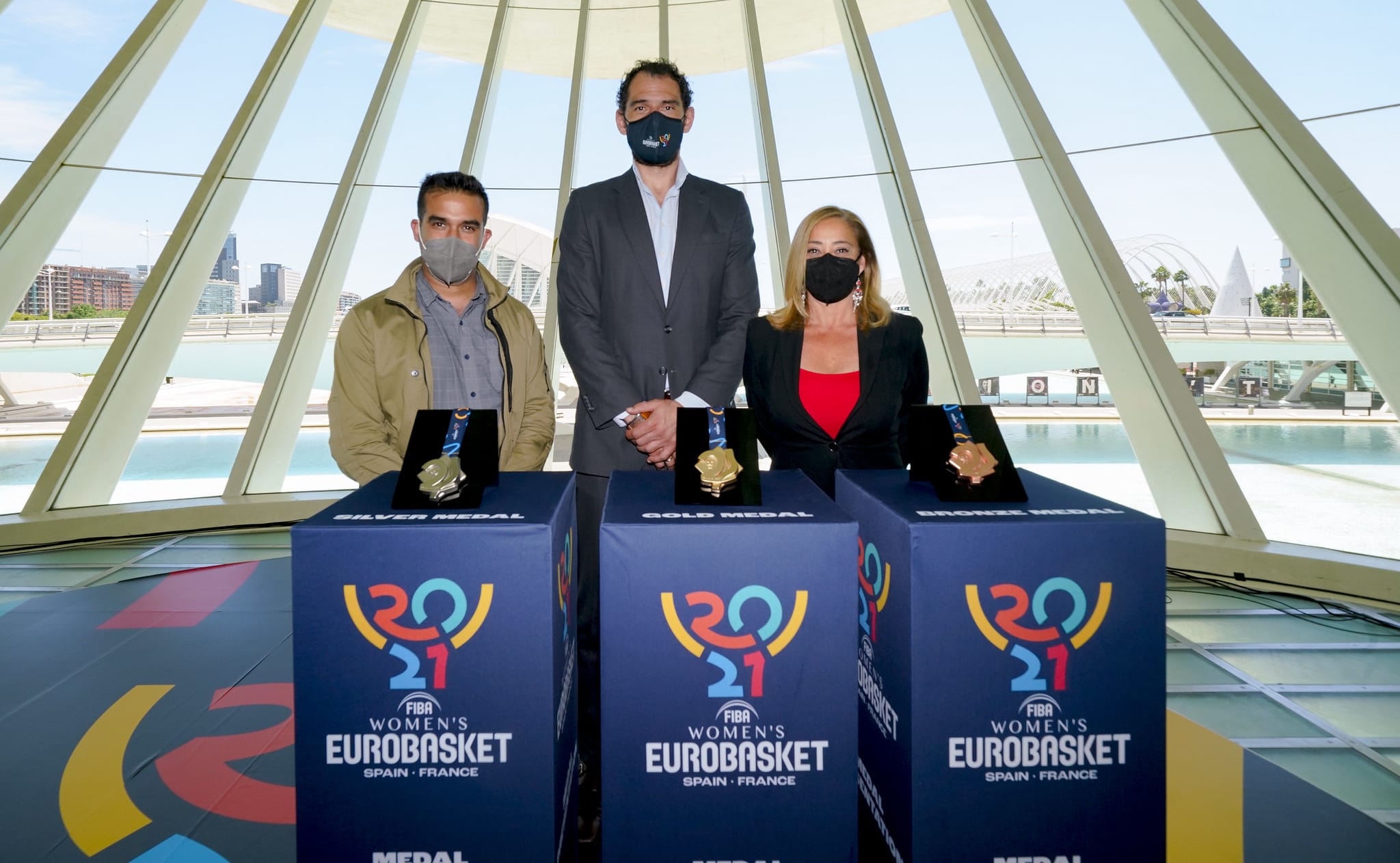 MEDAL DESIGN EUROBASKET FEMENINO WOMEN SPAIN 2021-2-THE MEDAL COMPANY